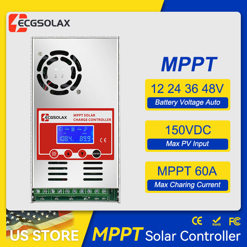 Drone Solar Charger - ECGSOLAX 60A MPPT Regulator Ładowania Solarnego