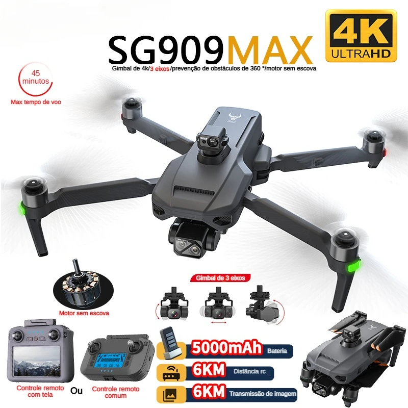 Drone Controller Screen - ZLL SG909 SG909MAX Profesjonalny dron z
