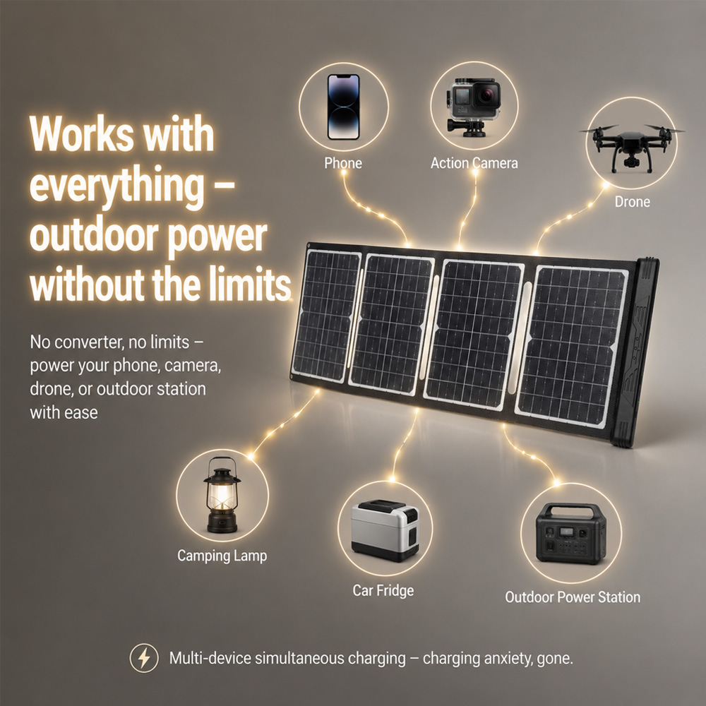 Składany panel słoneczny o moc – Drone Solar Charger recenzja i cena