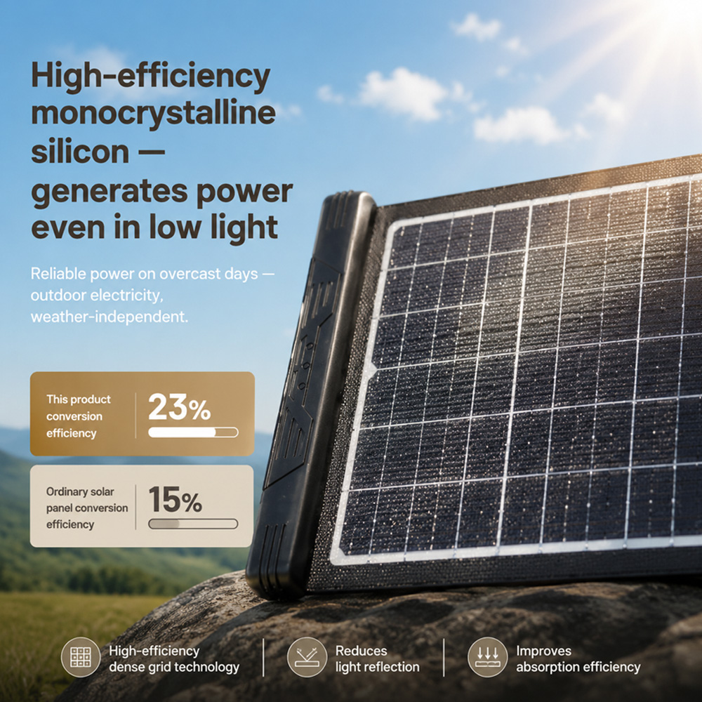 Składany panel słoneczny o moc – Drone Solar Charger recenzja i cena