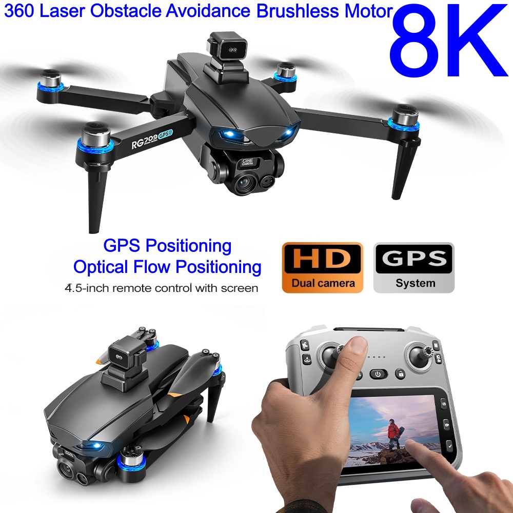 Nowy dron 8K z kamerą HD, lase – Drone Controller Screen recenzja i cena